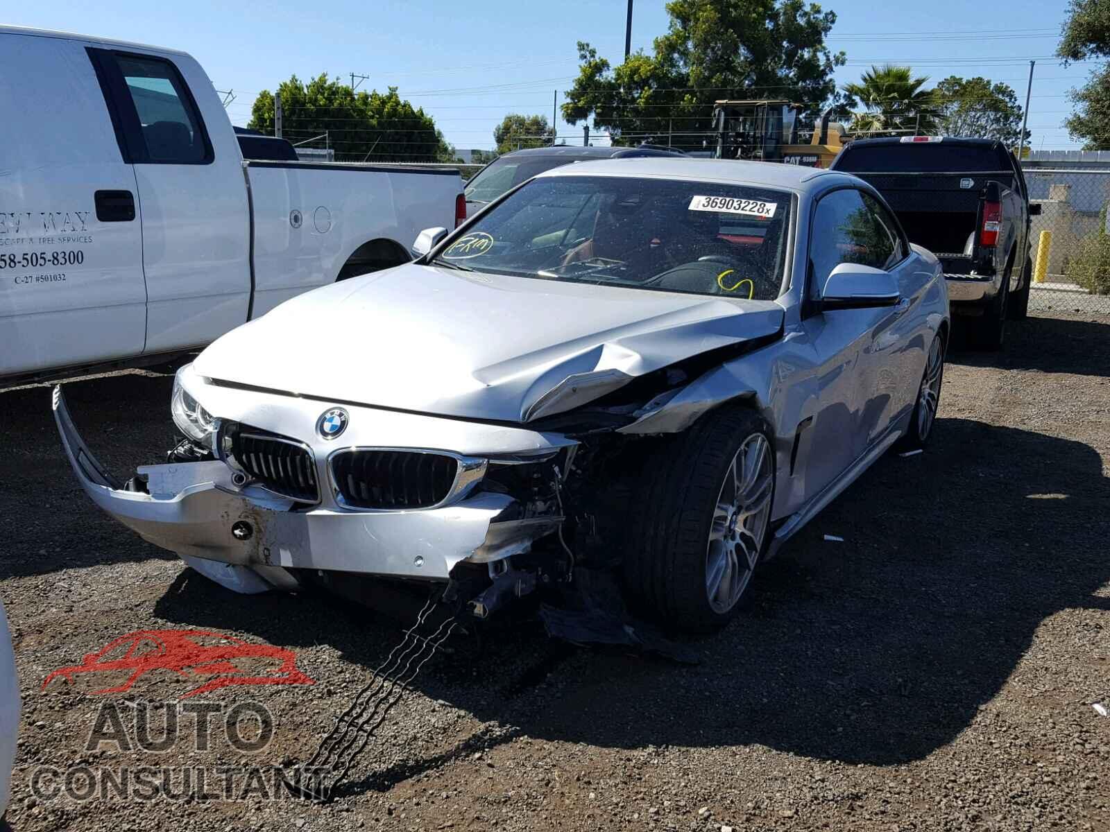 BMW 4 SERIES 2017 - WBA4U7C55H5D43312