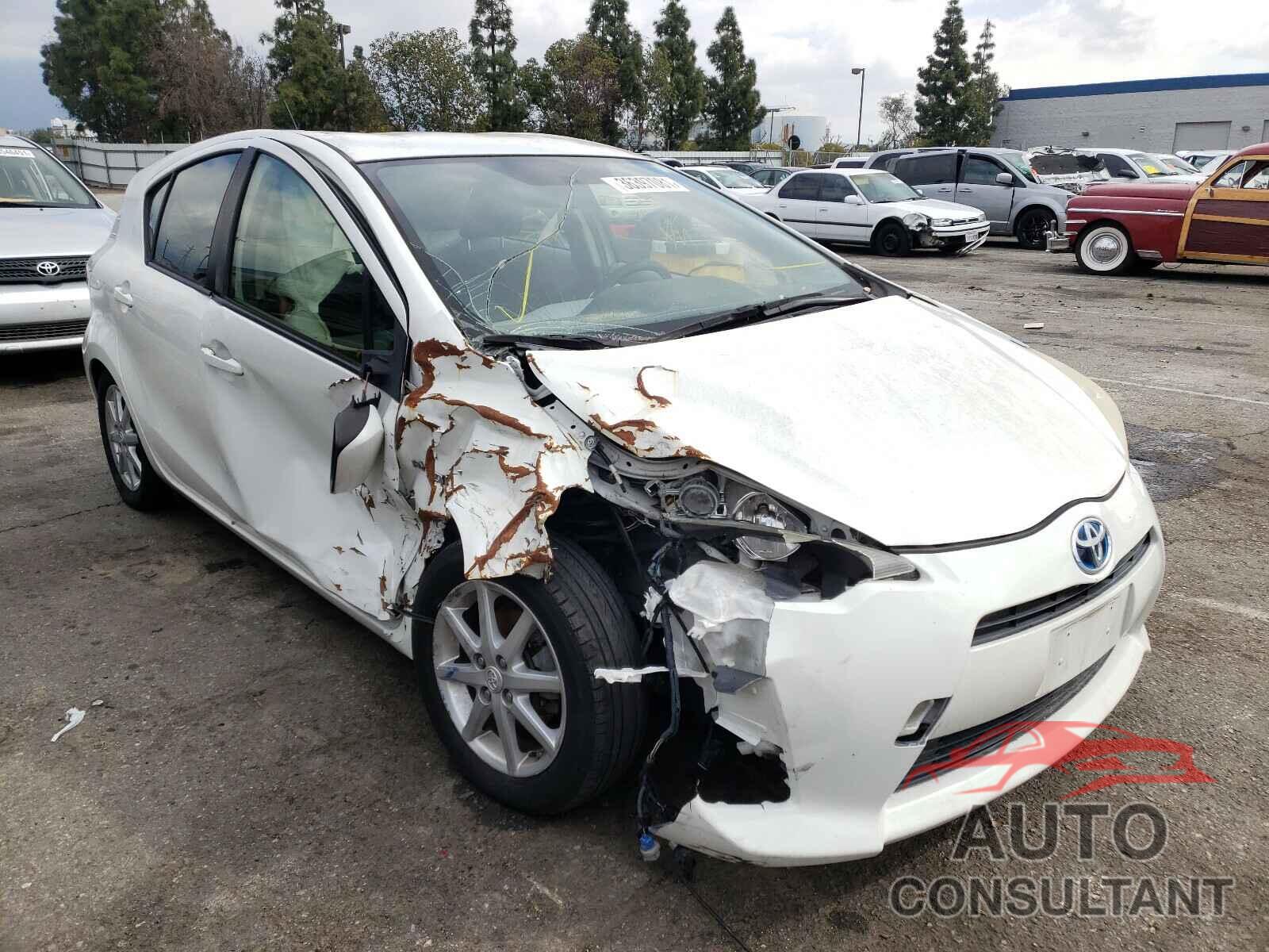 TOYOTA PRIUS 2012 - JTDKDTB35C1503804