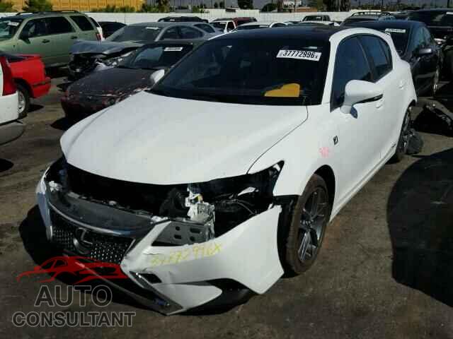 LEXUS CT 200 2016 - JTHKD5BH5G2272151