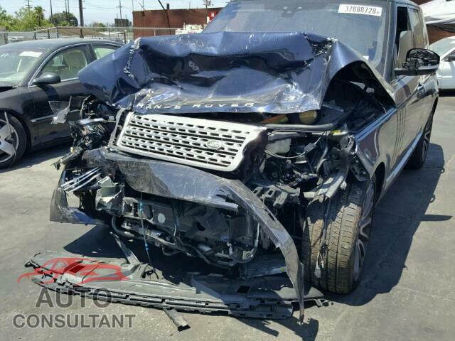 LAND ROVER RANGE ROVER AUTOBIOGRAPHY 2017 - SALGV2FE7HA345491