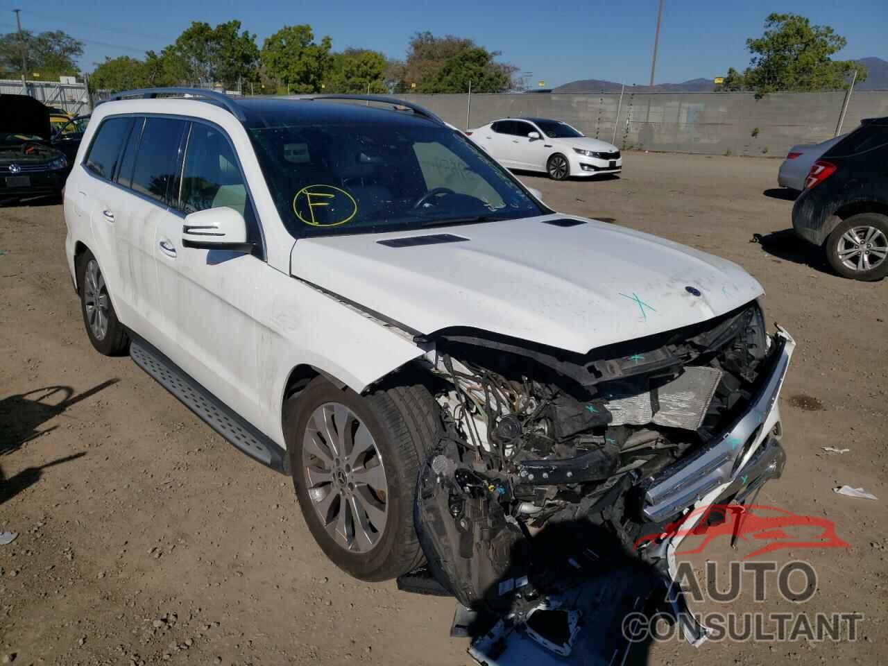 MERCEDES-BENZ GLS-CLASS 2019 - 4JGDF6EE7KB207527