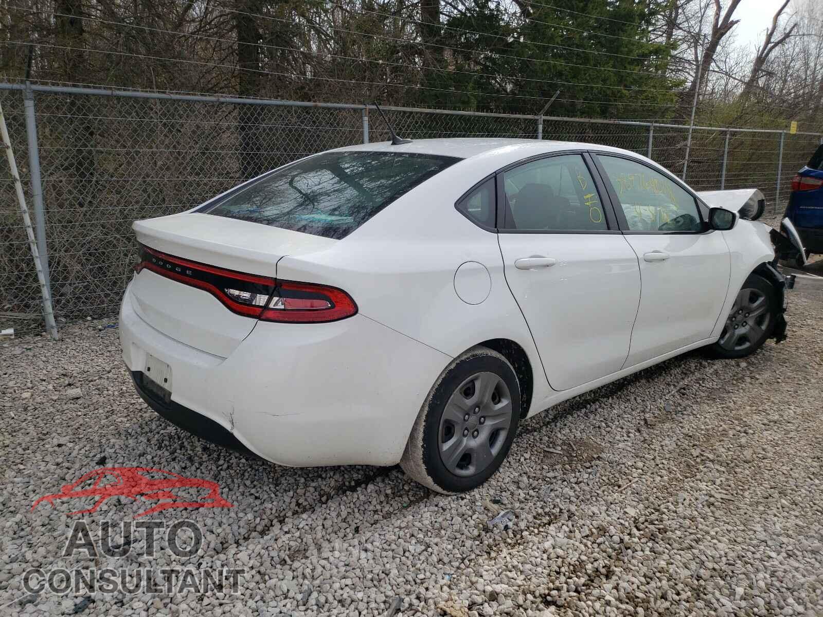 DODGE DART 2016 - 1C3CDFAA3GD769899