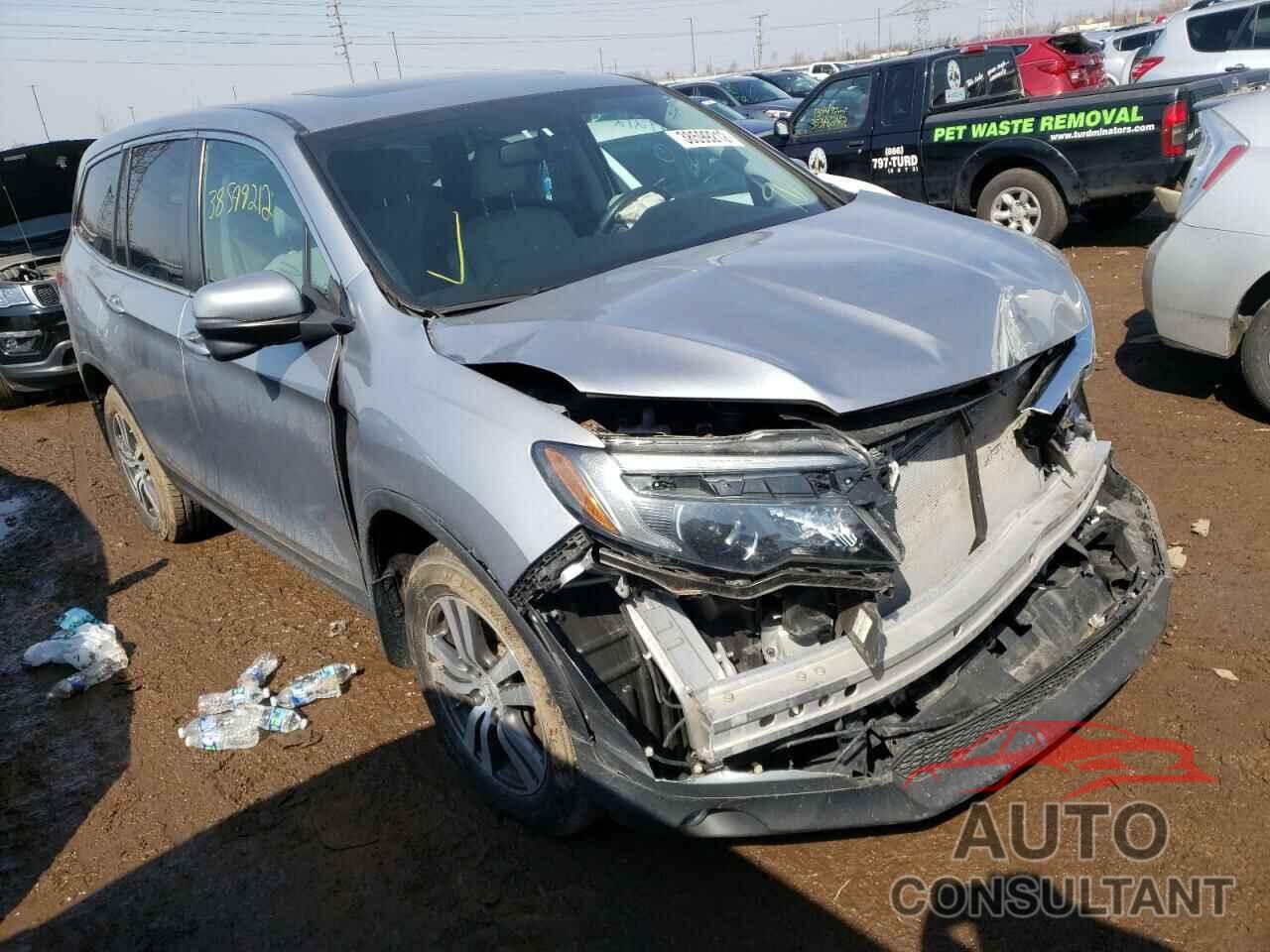 HONDA PILOT 2017 - 5FNYF6H54HB019779