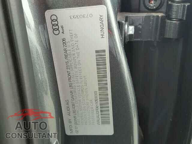 AUDI A3 2017 - WAUAUGFFXH1059069