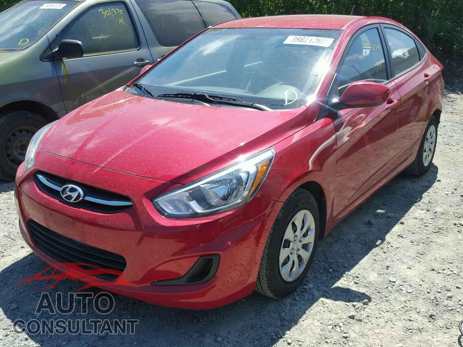 HYUNDAI ACCENT 2016 - KMHCT4AE2GU124548