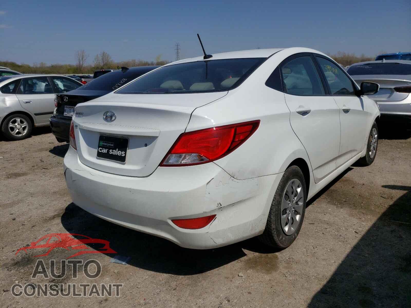 HYUNDAI ACCENT 2017 - KMHCT4AE2HU174139