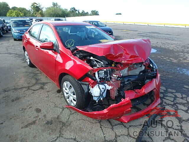 TOYOTA COROLLA 2015 - 5YFBURHE5FP290011
