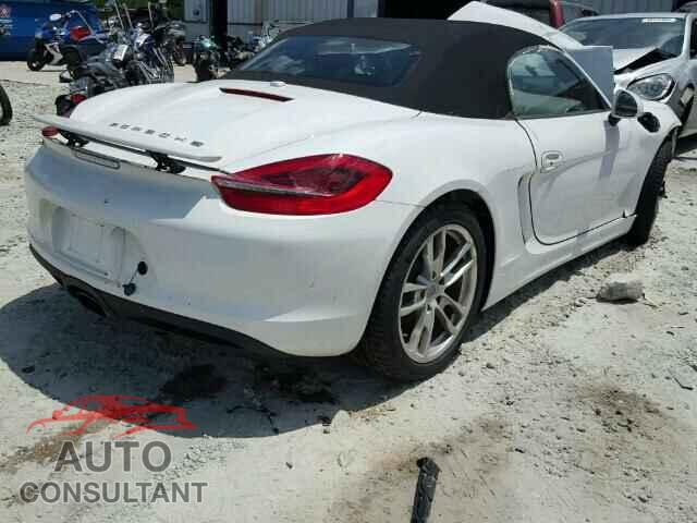 PORSCHE BOXSTER 2016 - WP0CA2A80GS120258