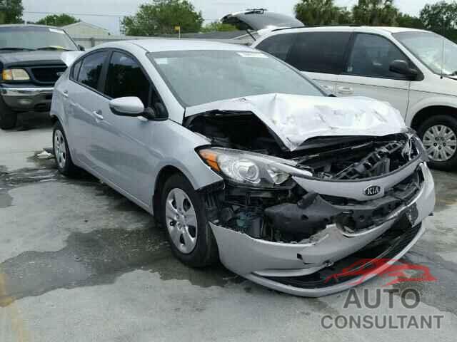 KIA FORTE 2015 - KNAFK4A60F5431283