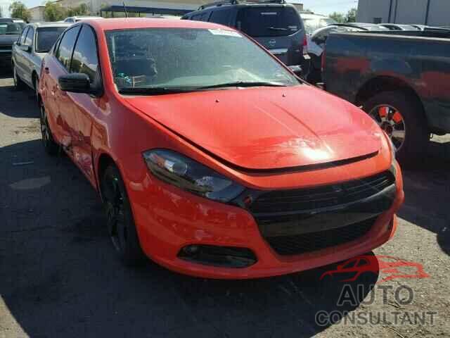 DODGE DART 2015 - 1C3CDFBB0FD378053