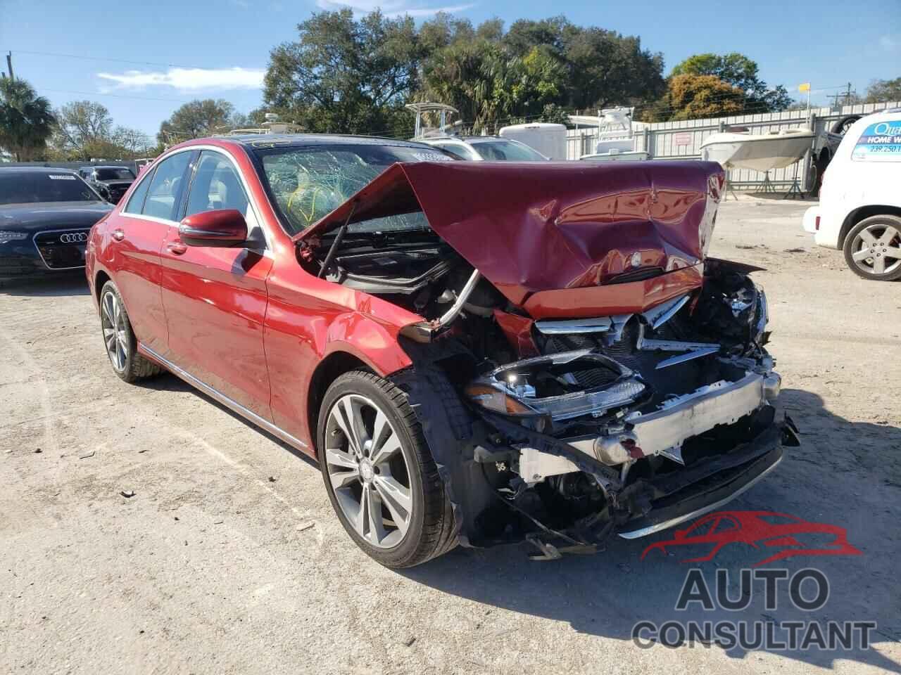 MERCEDES-BENZ C-CLASS 2016 - WDDWF4JBXGR141895