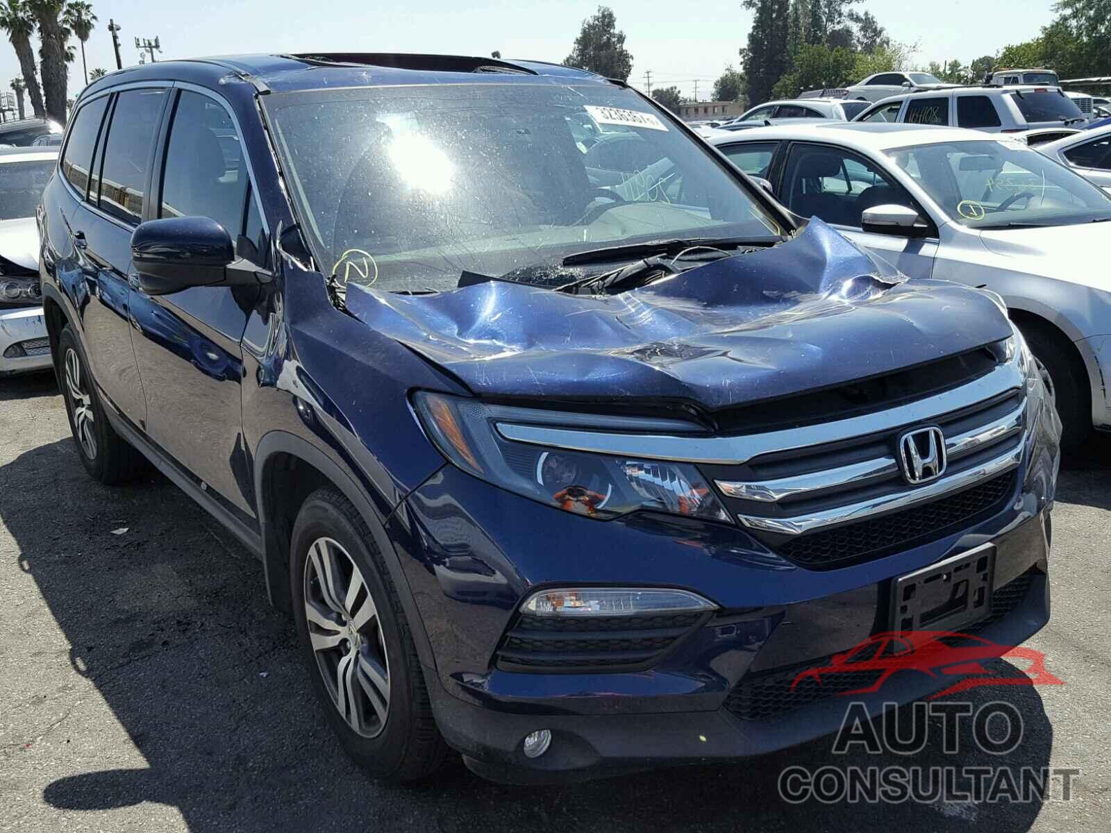 HONDA PILOT 2016 - 5FNYF5H7XGB012491