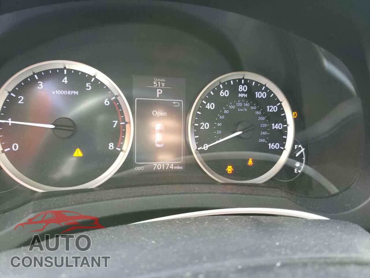 LEXUS IS 2016 - JTHBA1D25G5007772