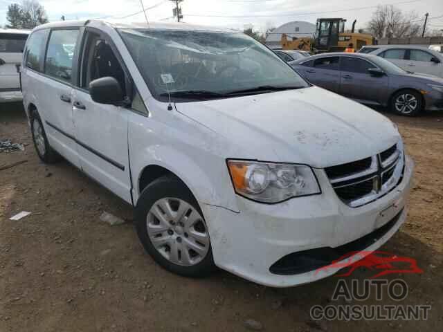 DODGE CARAVAN 2016 - 2C4RDGBG2GR392459