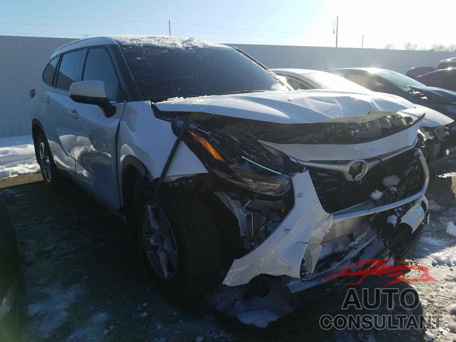 TOYOTA HIGHLANDER 2021 - 5TDBZRBH0MS075404