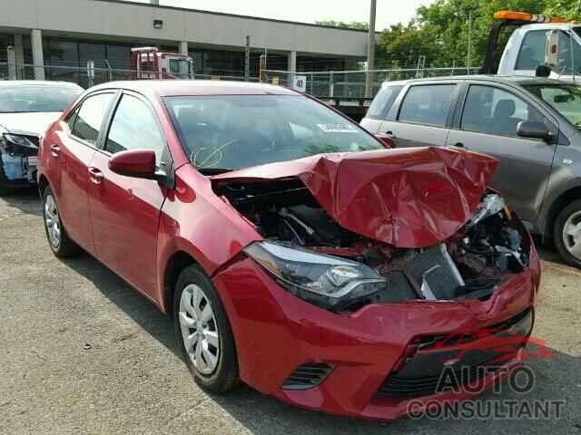 TOYOTA COROLLA 2015 - 5YFBURHE8FP287748