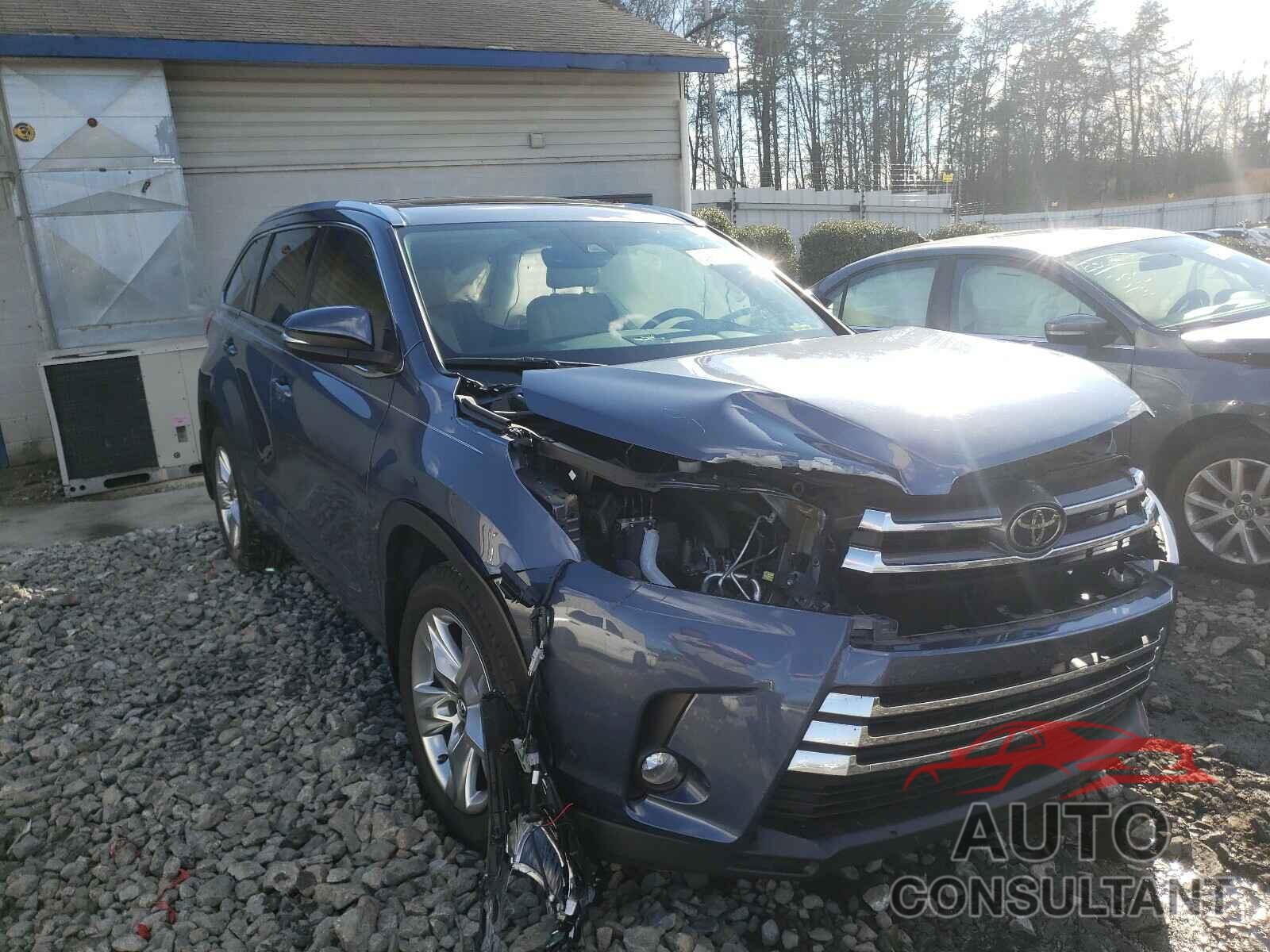 TOYOTA HIGHLANDER 2017 - 5TDDZRFH8HS483948