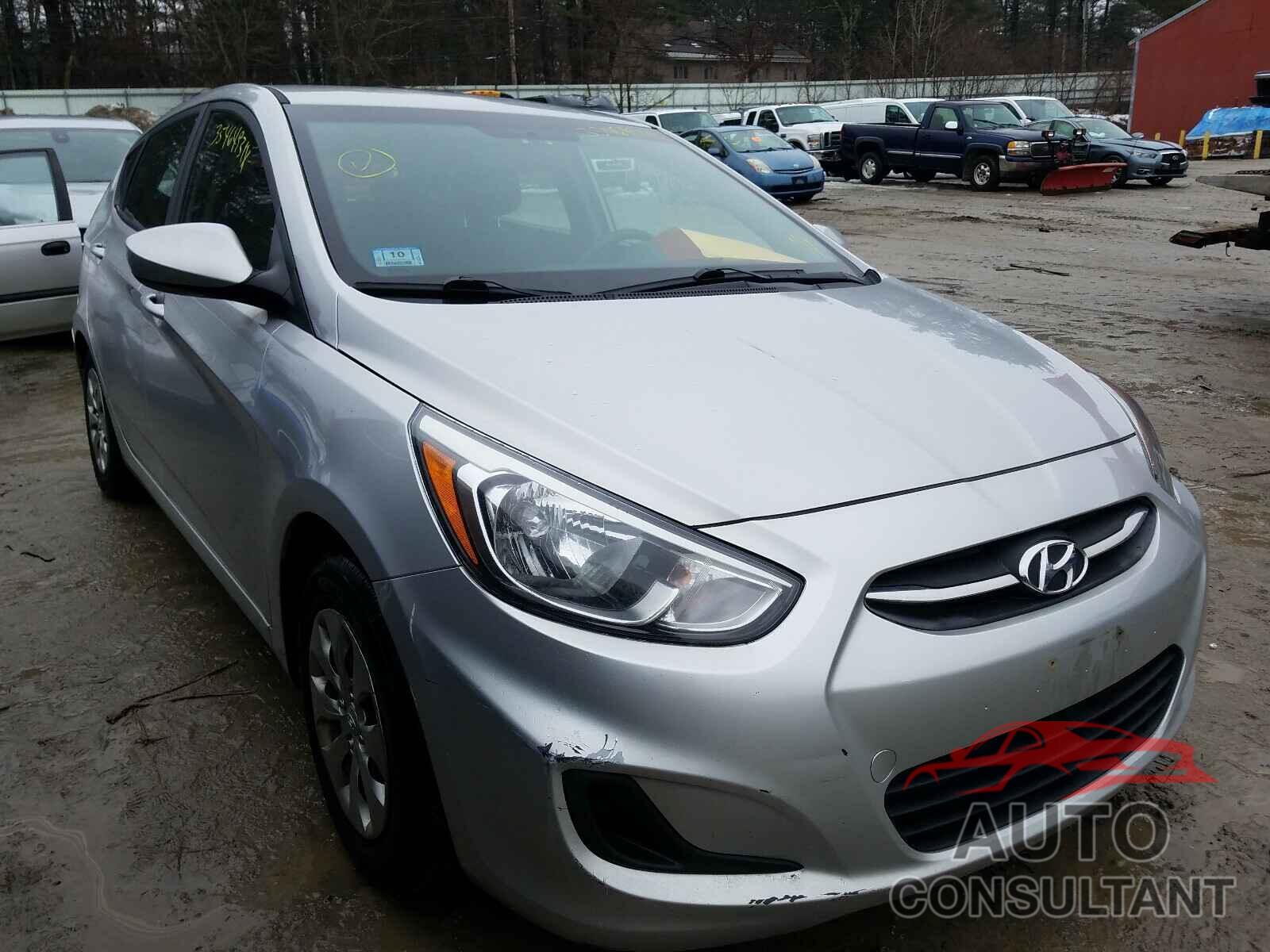 HYUNDAI ACCENT 2017 - KMHCT5AE1HU333173