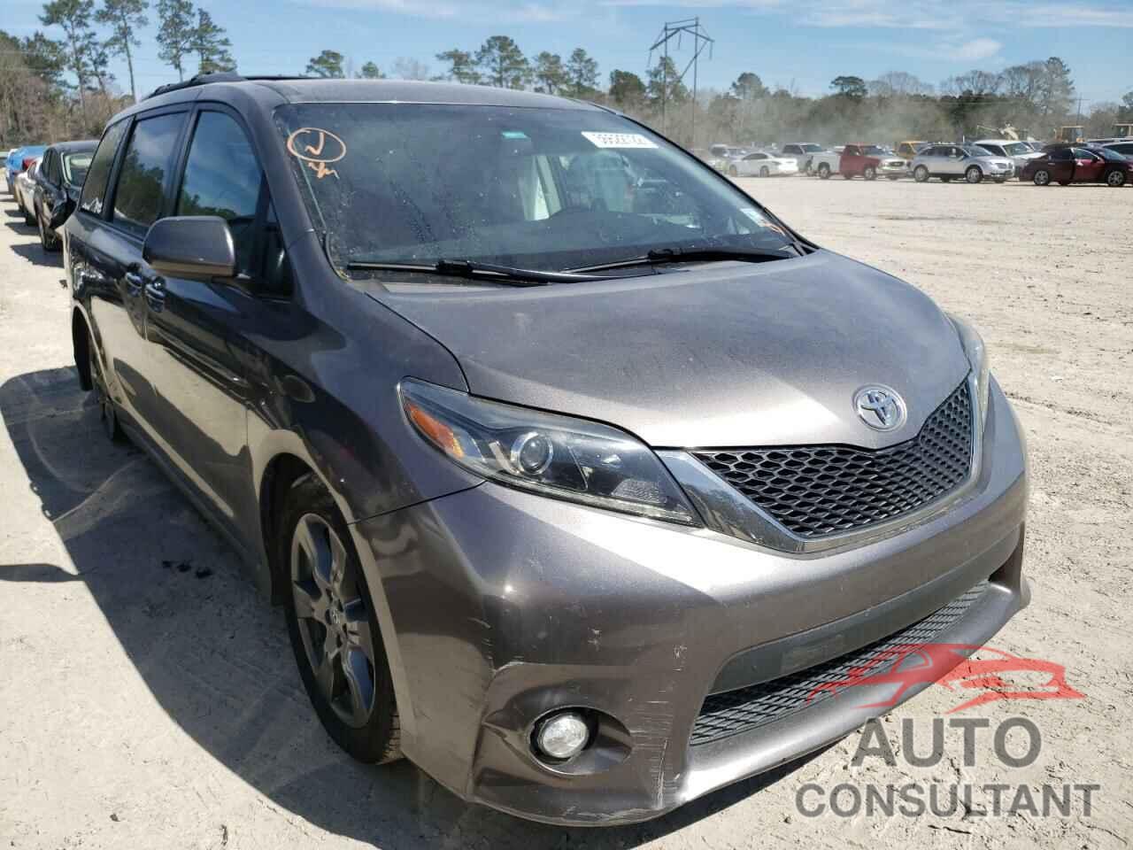 TOYOTA SIENNA 2017 - 5TDXZ3DC9HS781569