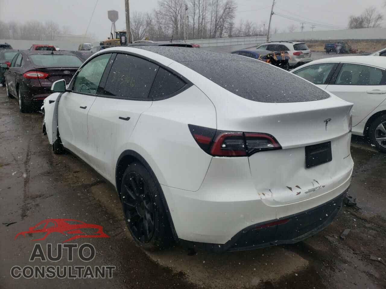TESLA MODEL Y 2021 - 5YJYGAEE1MF148352