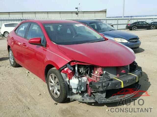 TOYOTA COROLLA 2015 - 2T1BURHE1FC275263