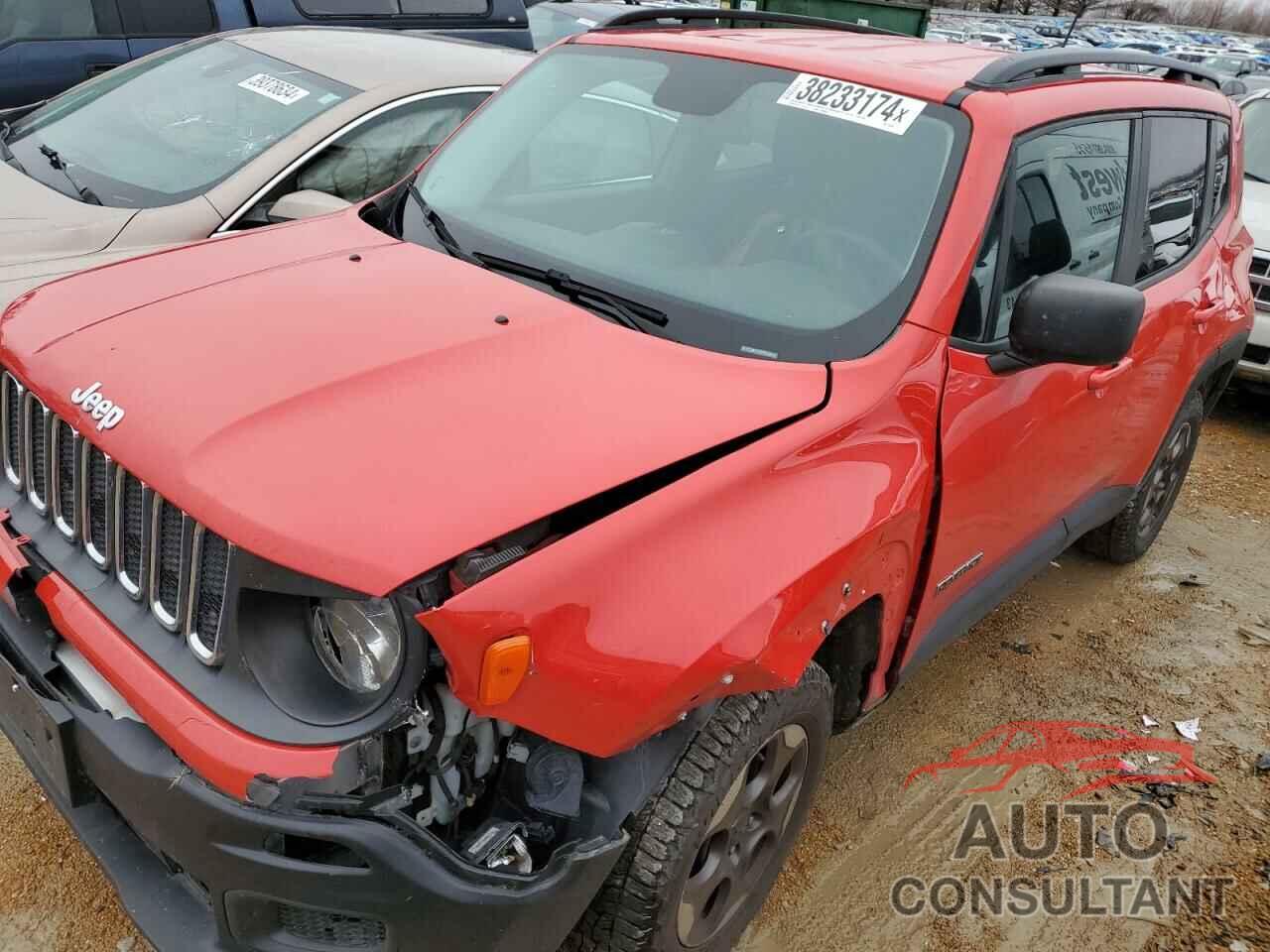 JEEP RENEGADE 2016 - ZACCJBAT7GPE02990