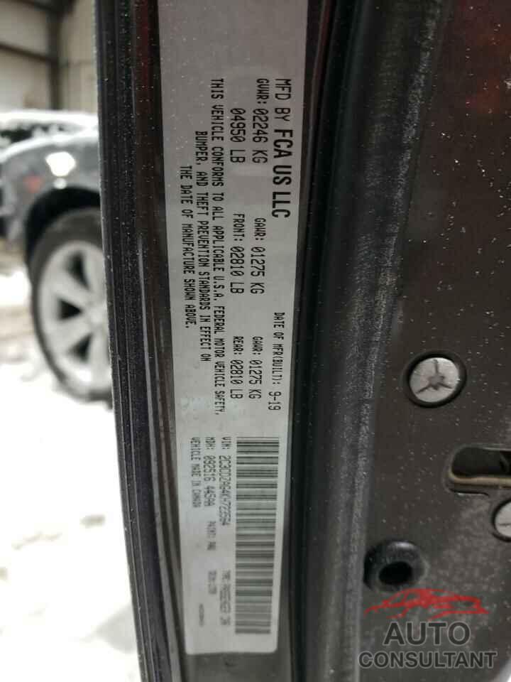 DODGE CHALLENGER 2019 - 2C3CDZAG4KH723564