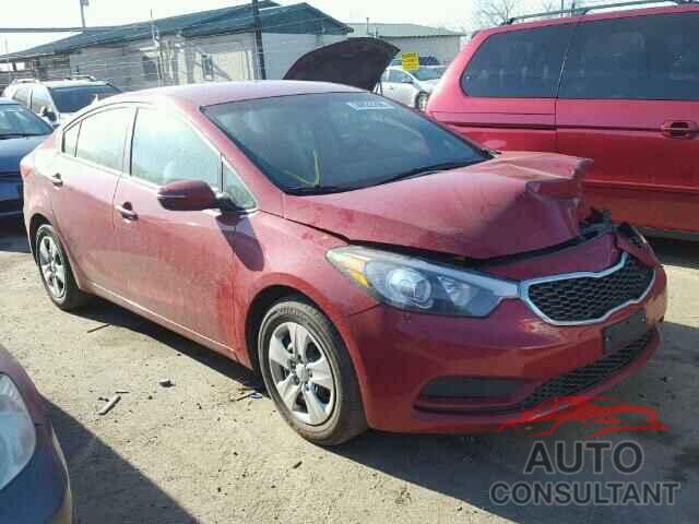 KIA FORTE 2015 - KNAFX4A65F5399786