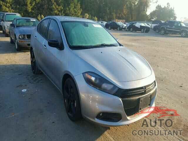 DODGE DART 2016 - 1C3CDFBBXGD517185