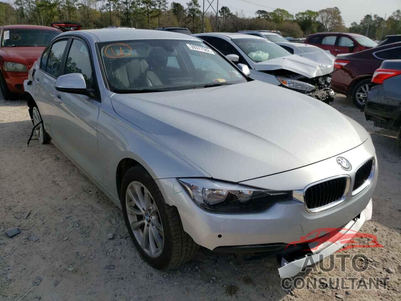 BMW 3 SERIES 2017 - WBA8E1G37HNU16598