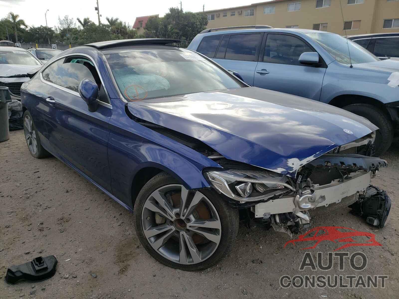 MERCEDES-BENZ C CLASS 2017 - WDDWJ4JB4HF383700