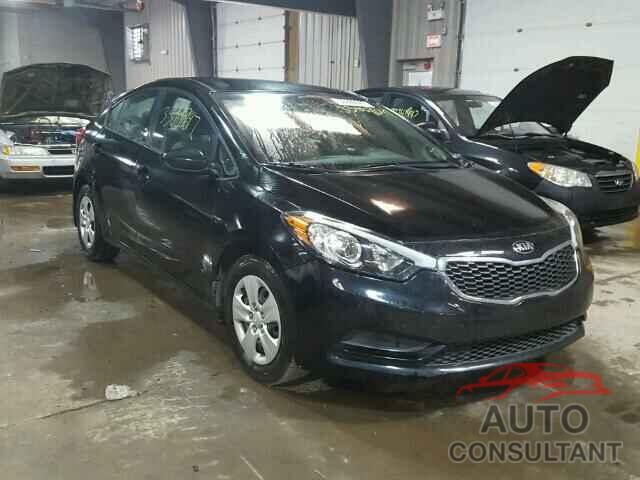 KIA FORTE 2015 - KNAFK4A60F5367505