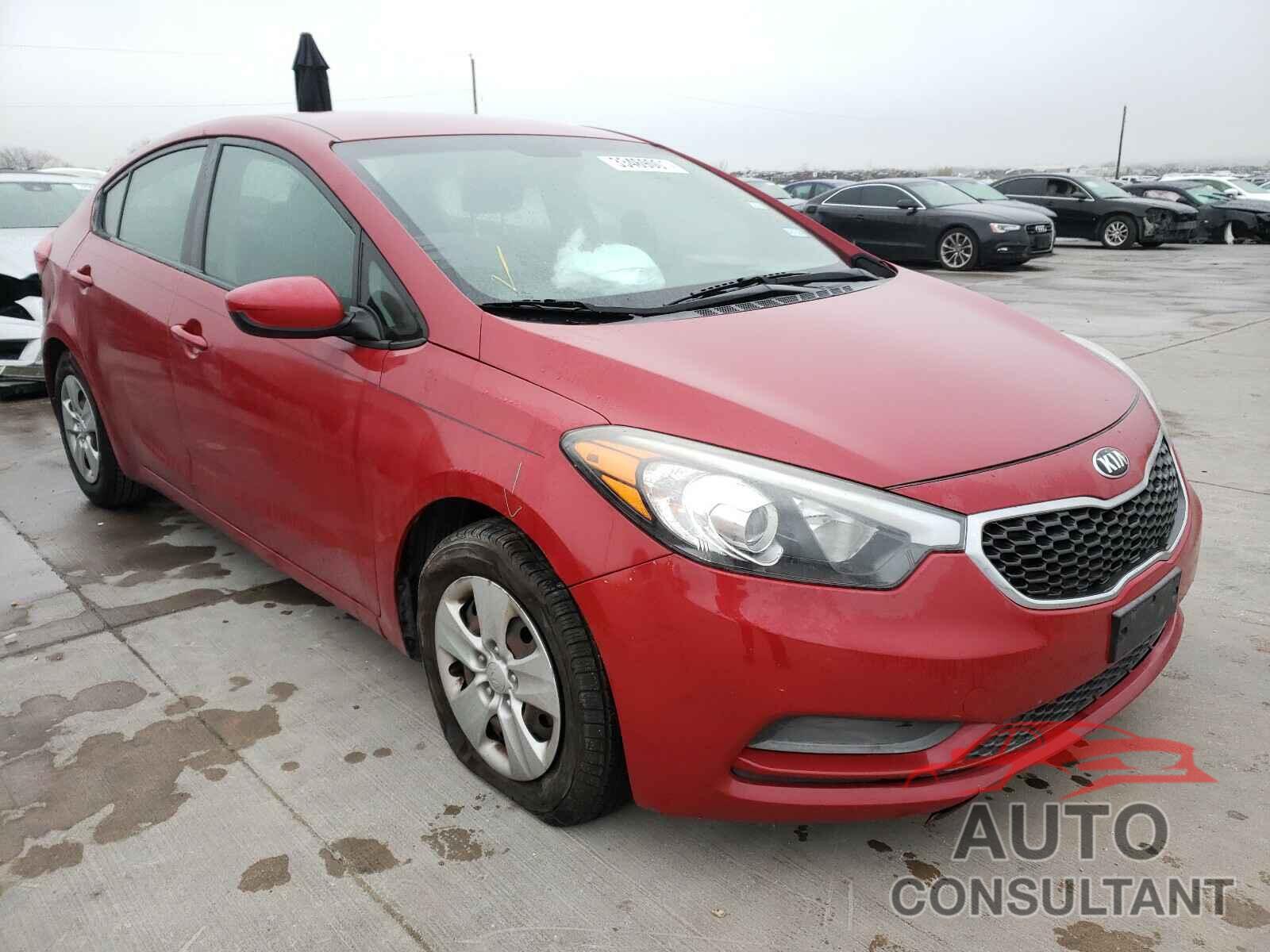 KIA FORTE 2016 - KNAFK4A6XG5445595