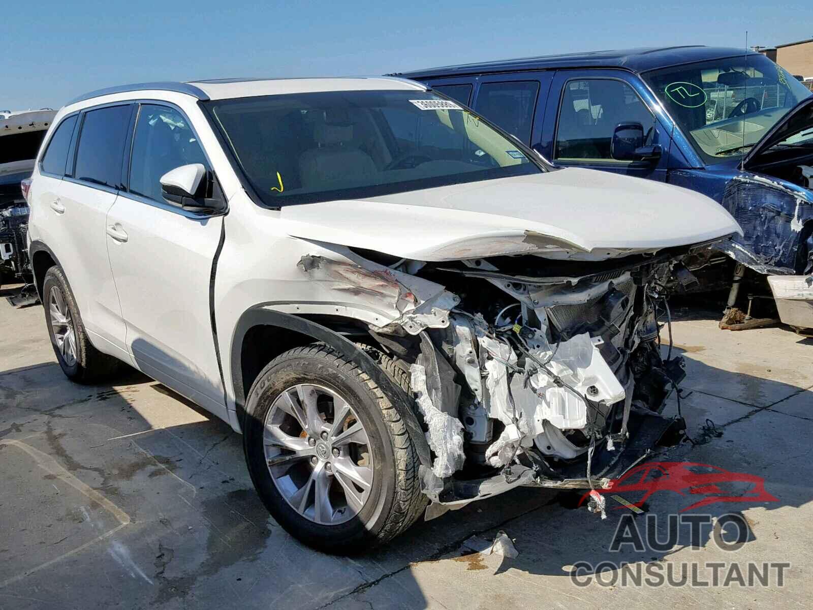 TOYOTA HIGHLANDER 2014 - 5TDKKRFHXES032253
