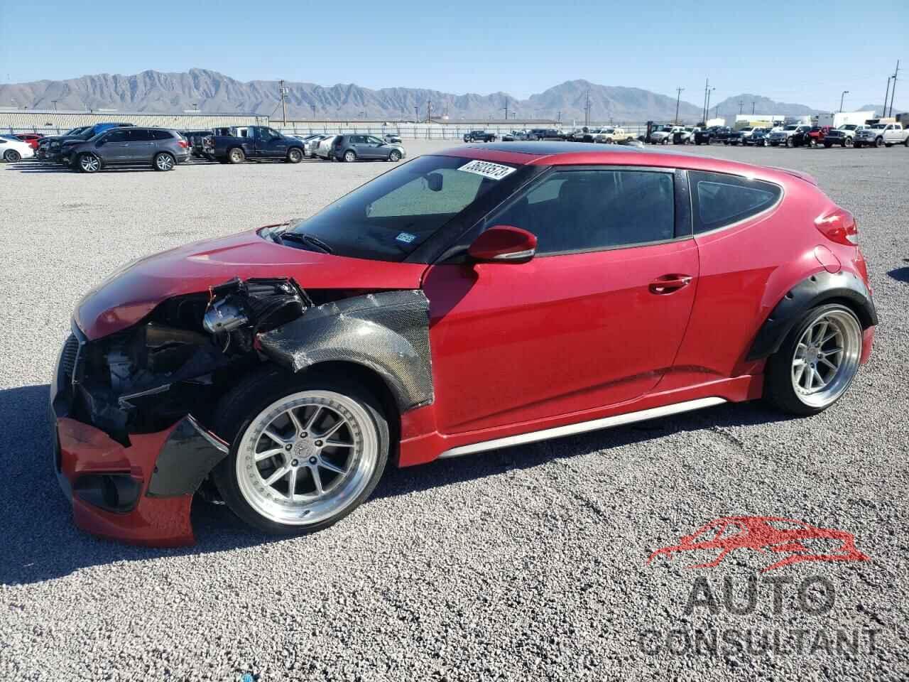 HYUNDAI VELOSTER 2016 - KMHTC6AE4GU292722