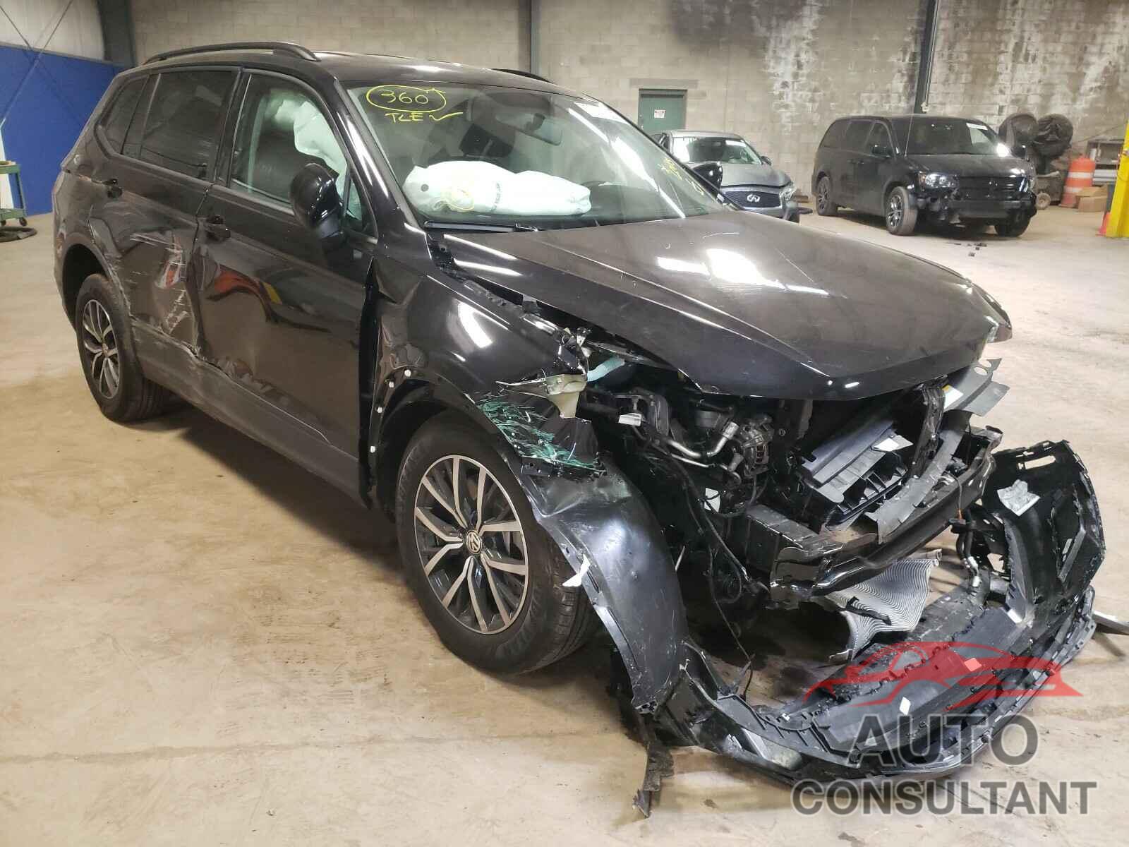 VOLKSWAGEN TIGUAN 2021 - 3VV0B7AX0MM038699