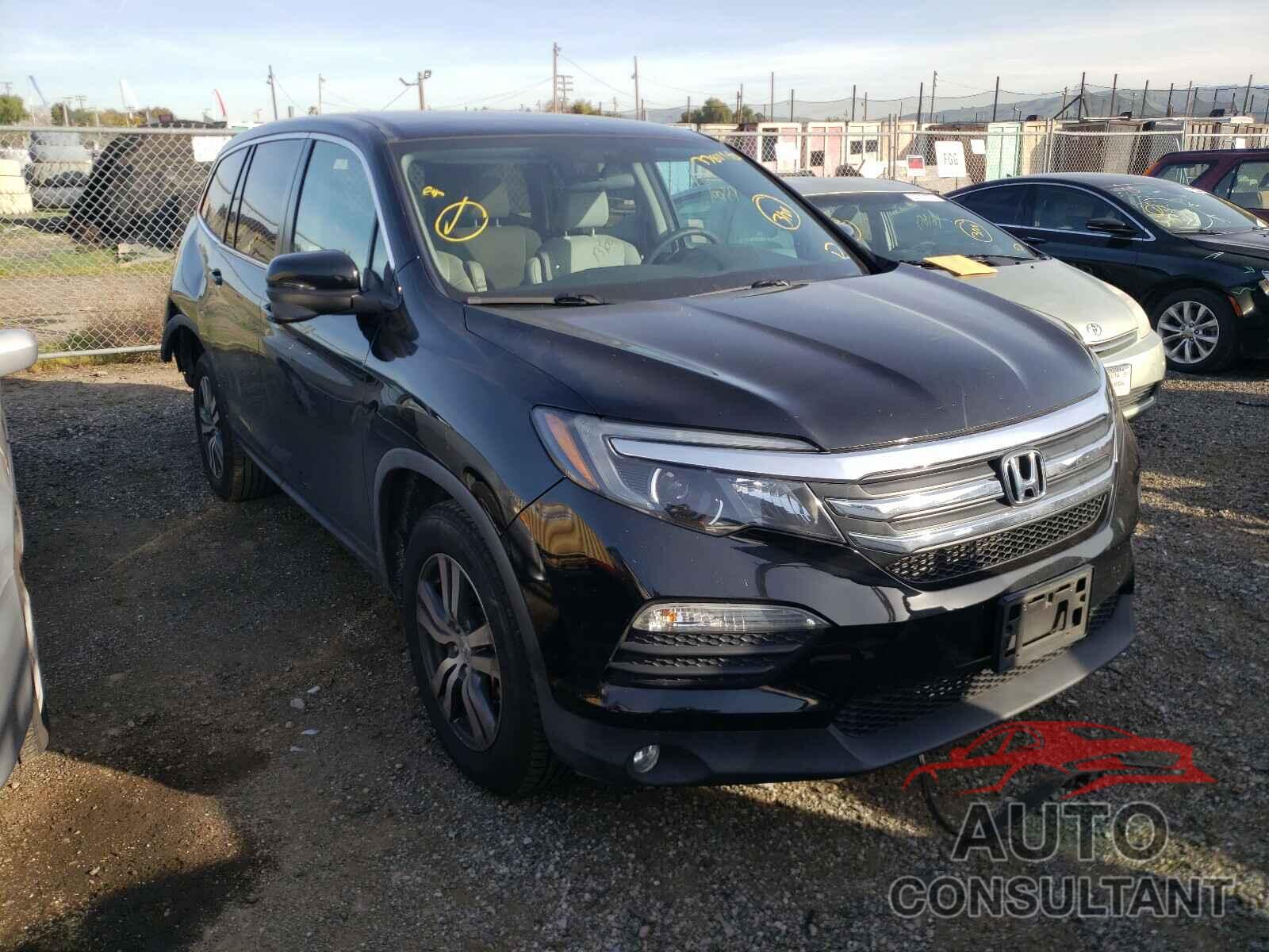 HONDA PILOT 2017 - 5FNYF5H30HB013423