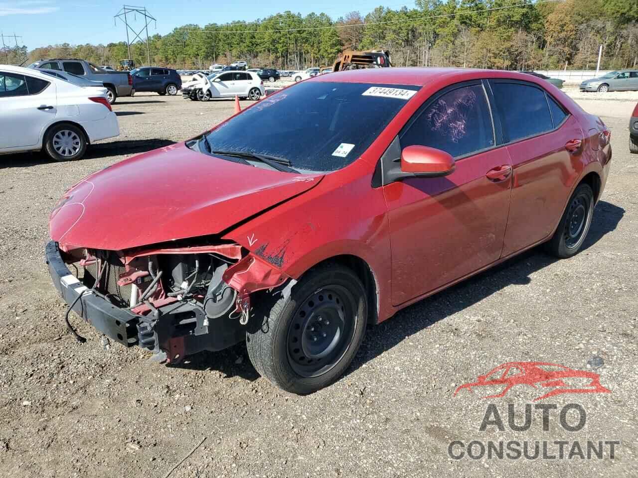 TOYOTA COROLLA 2017 - 2T1BURHE6HC774823