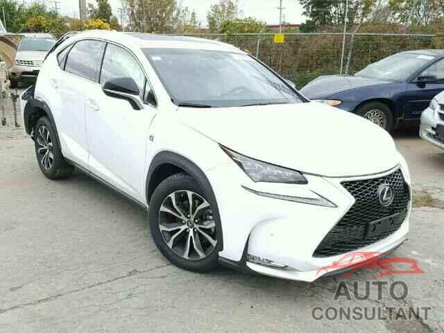 LEXUS NX 2016 - JTJBARBZ9G2077578