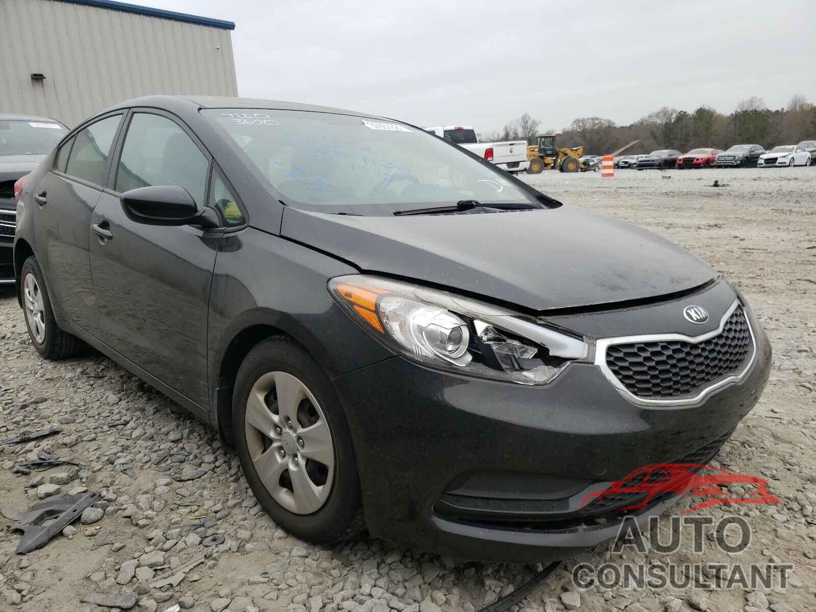 KIA FORTE 2016 - KNAFK4A65G5511132