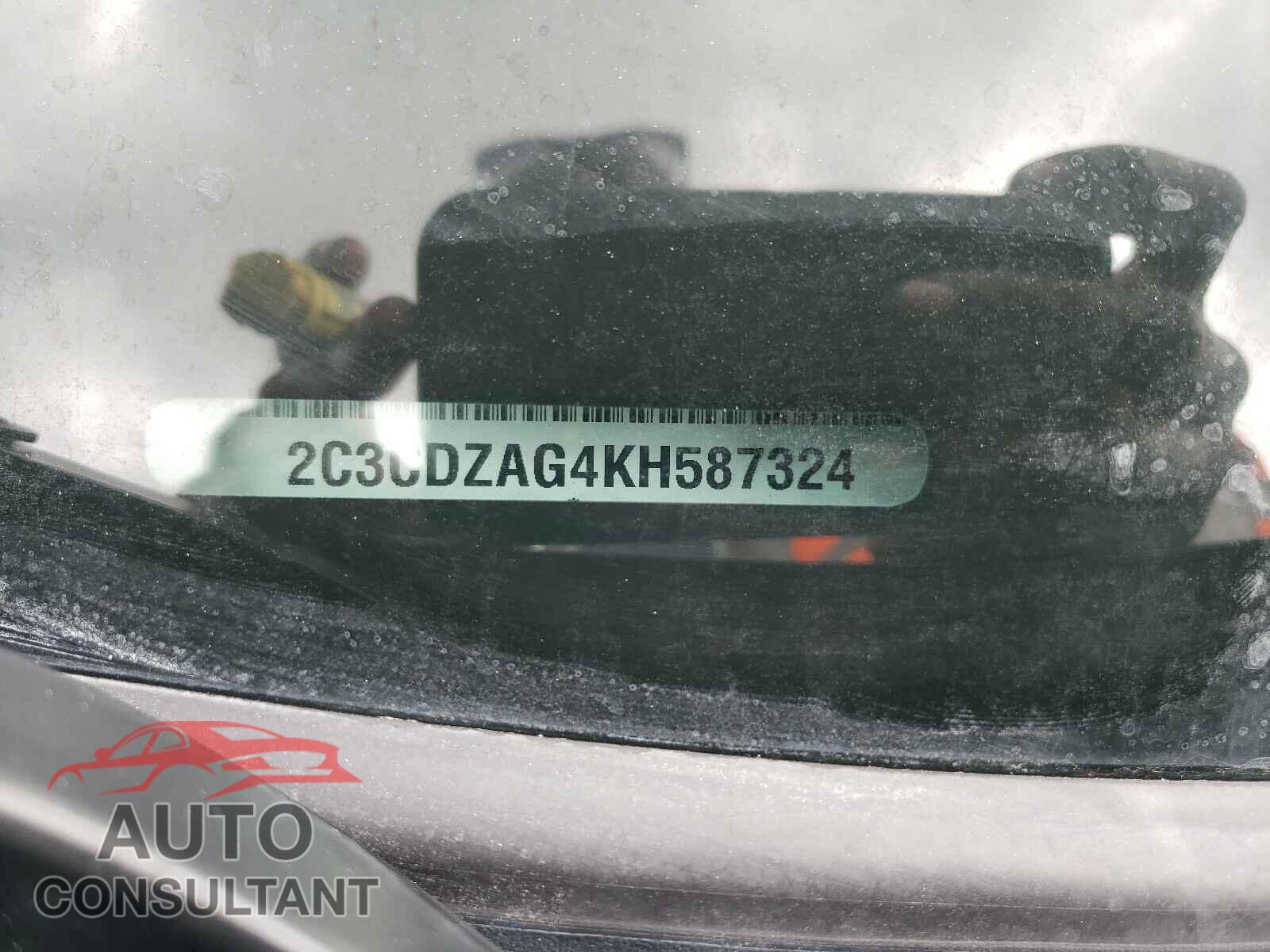 DODGE CHALLENGER 2019 - 2C3CDZAG4KH587324