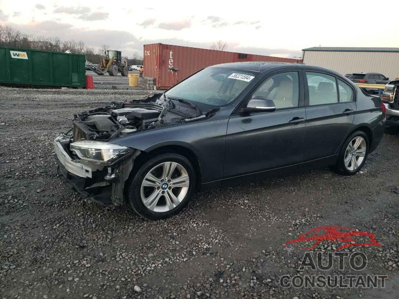 BMW 3 SERIES 2016 - WBA8E9G58GNU30105