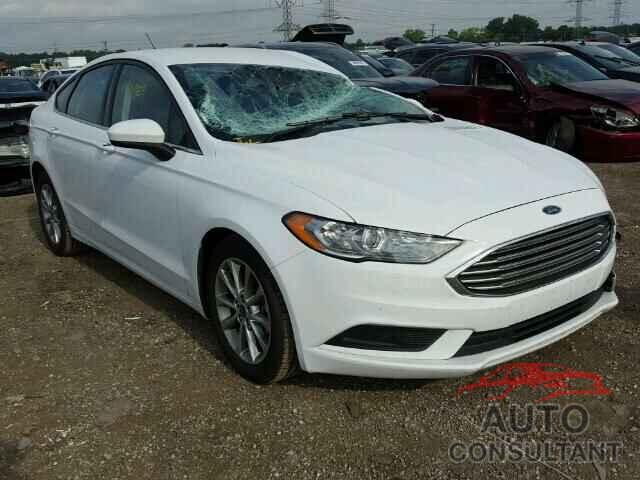 FORD FUSION 2017 - 3FA6P0H71HR224662