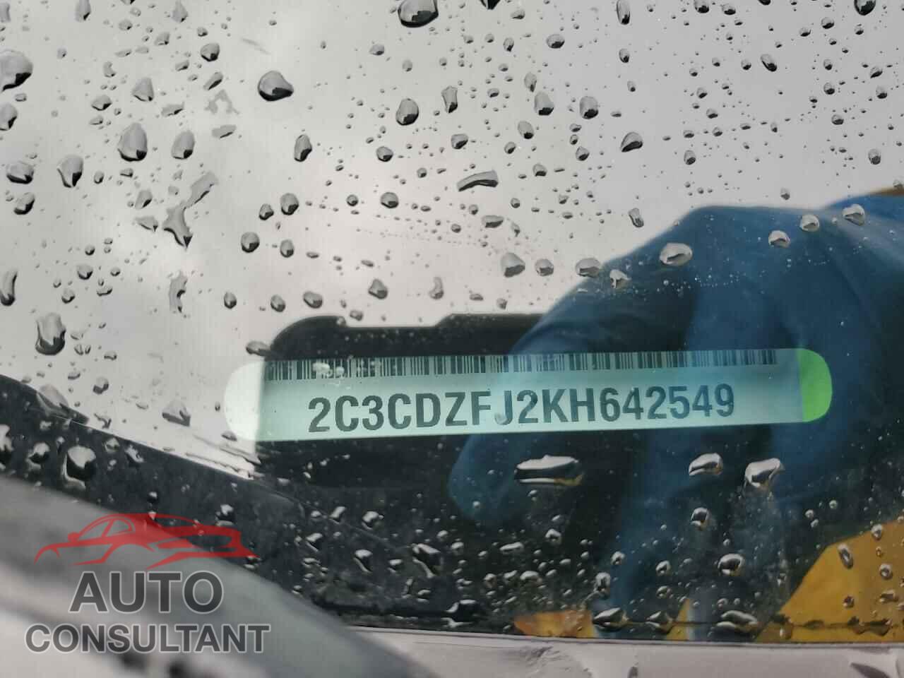 DODGE CHALLENGER 2019 - 2C3CDZFJ2KH642549