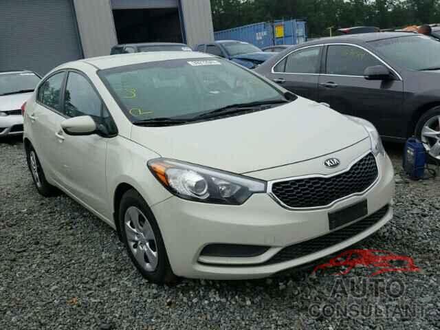 KIA FORTE 2015 - KNAFK4A62F5339124