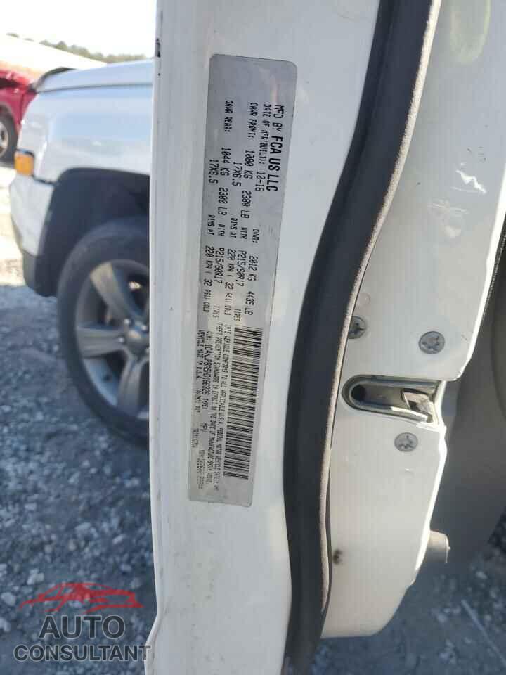 JEEP PATRIOT 2017 - 1C4NJPBA5HD166326