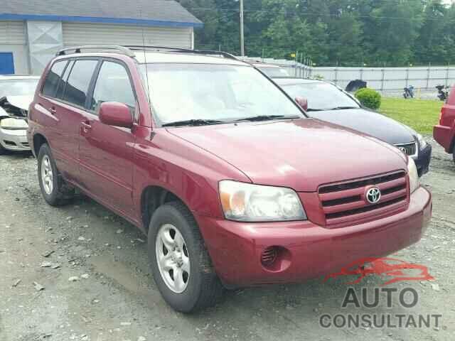 TOYOTA HIGHLANDER 2005 - 3VW5T7BU3LM056275