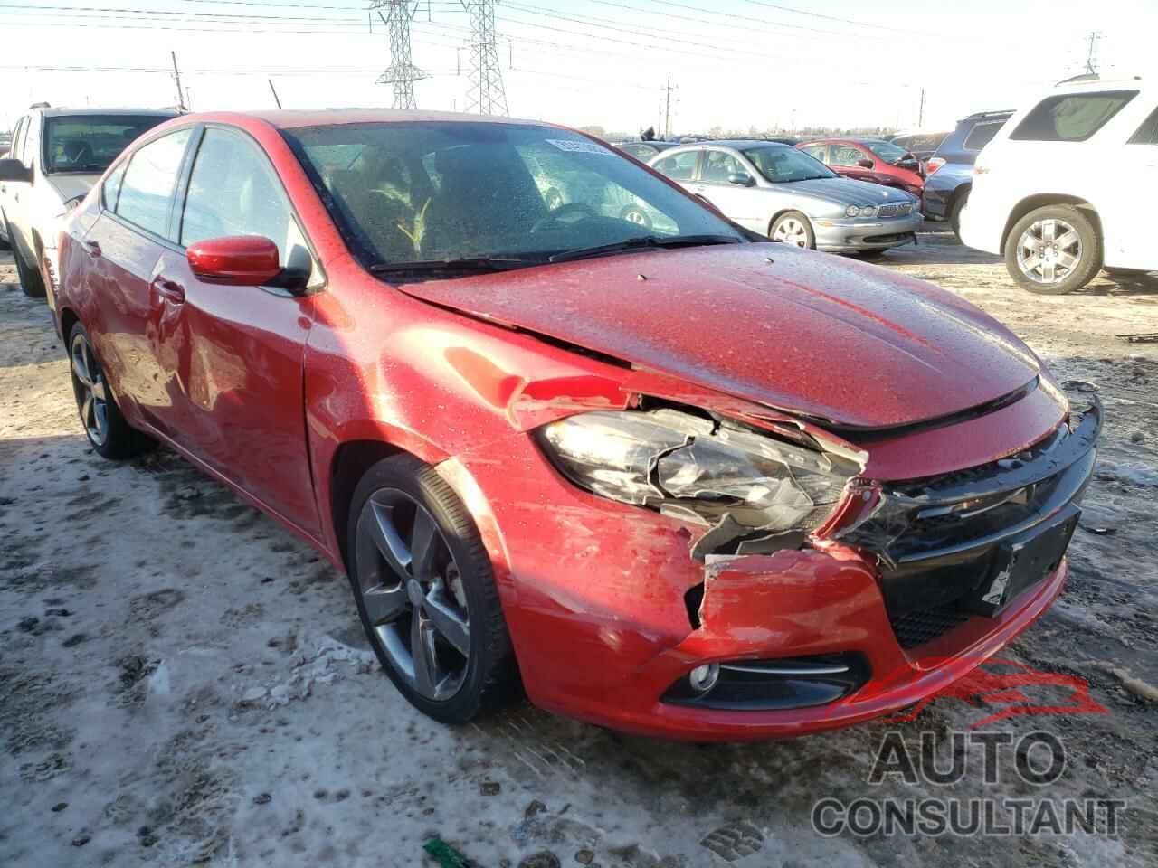 DODGE DART 2016 - 1C3CDFEB7GD539768