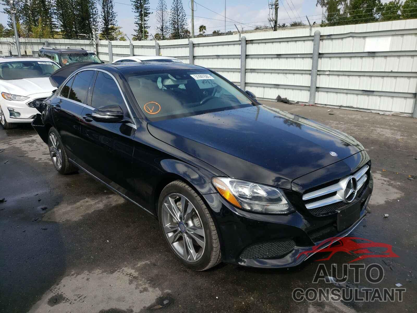 MERCEDES-BENZ C CLASS 2017 - 55SWF4JB1HU204480