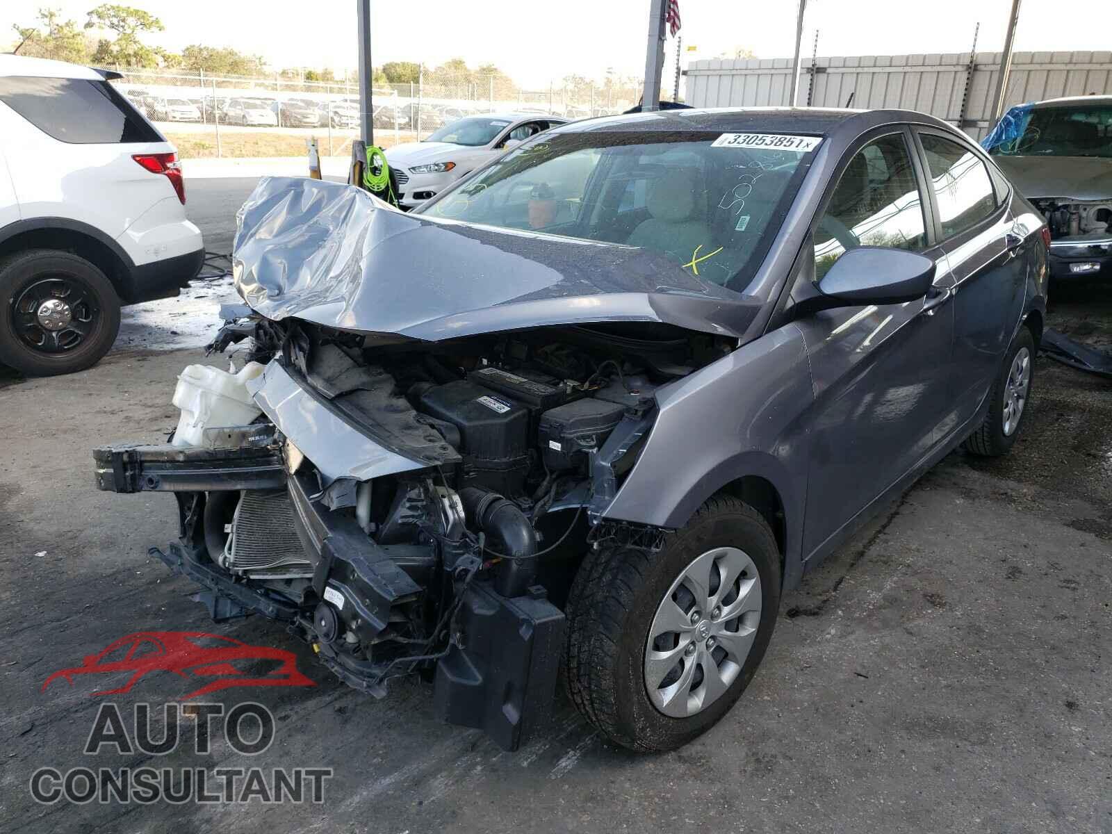 HYUNDAI ACCENT 2017 - KMHCT4AE7HU202534